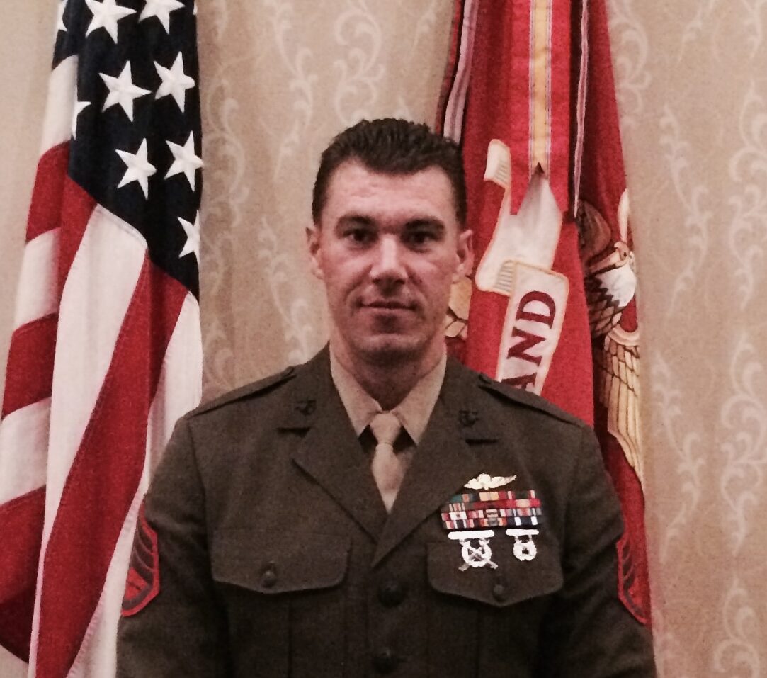 staff sergeant michael bloch marine raider in service uniform